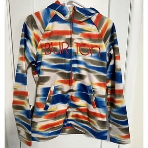 Womens Burton Dryride Full Zip Fleece lined Hoodie Snowboard Jacket  Size Medium
